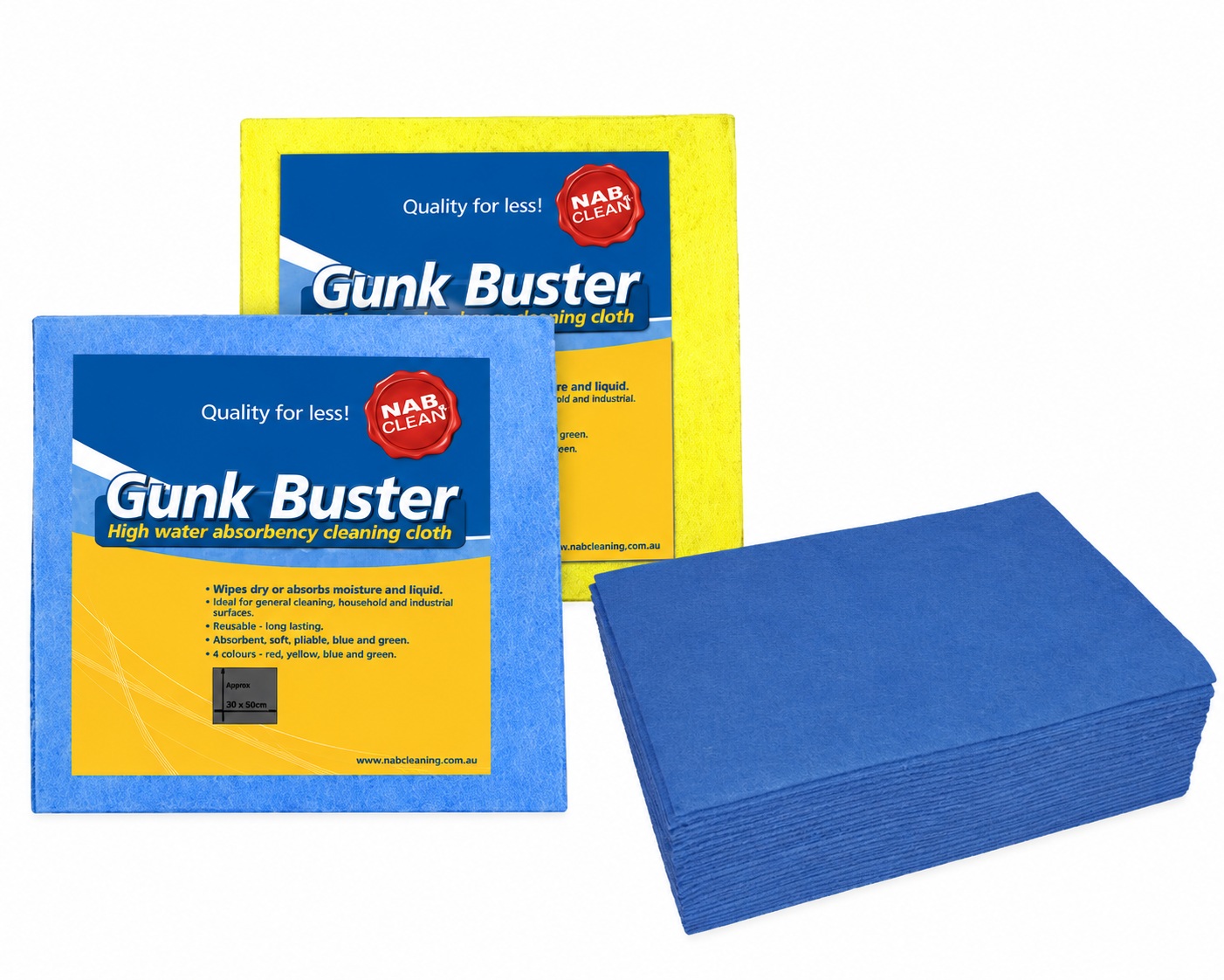 Gunk Buster Heavy Duty Cloth 25/Pk